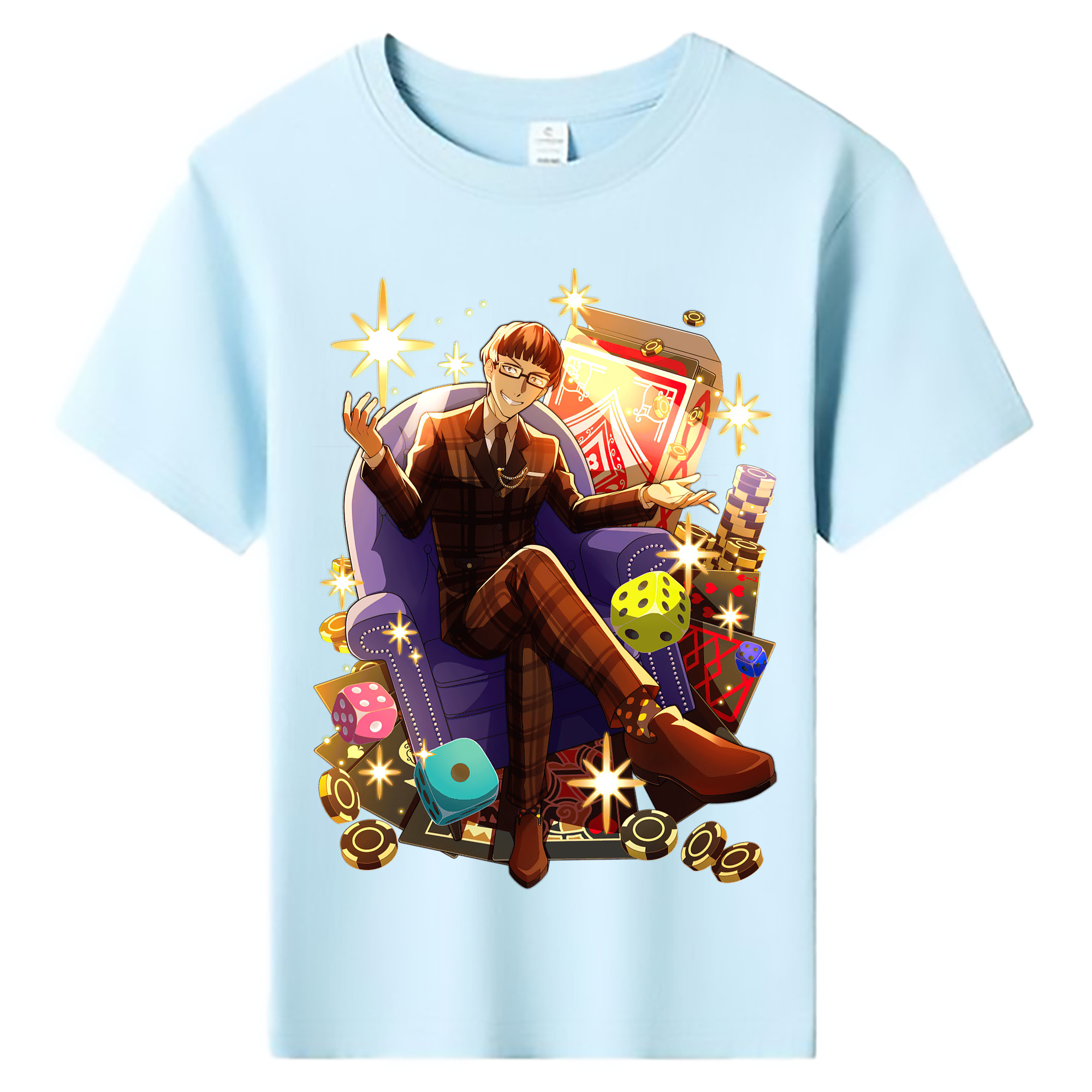 （画像用） 文豪ストレイドッグス Bungo Stray Dogs 綿100％キッズTシャツ（フロントプリント）